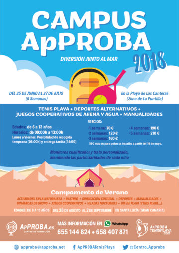 Approba 2018 cartel