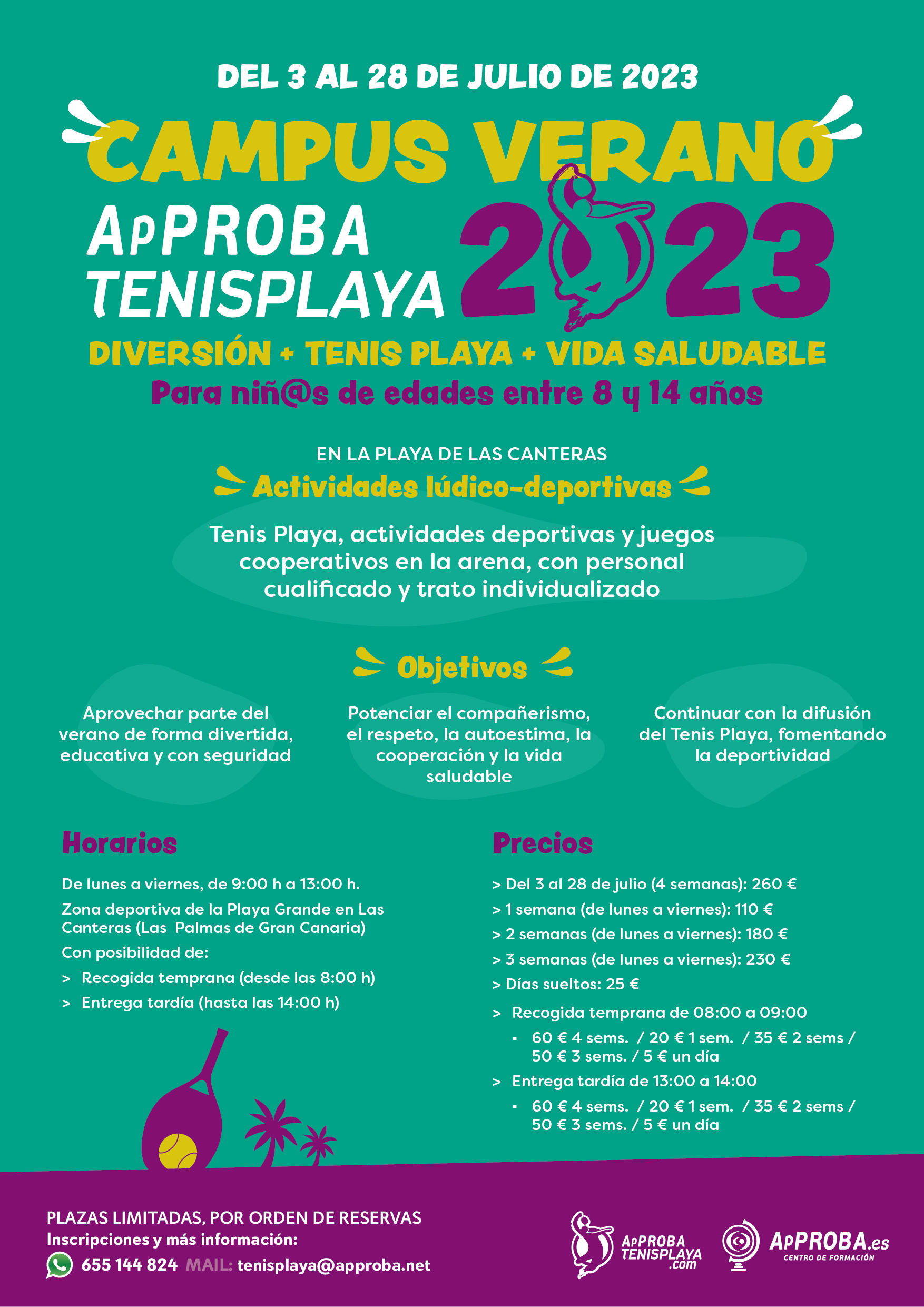 approba_campusVerano2023_cartel Campus verano