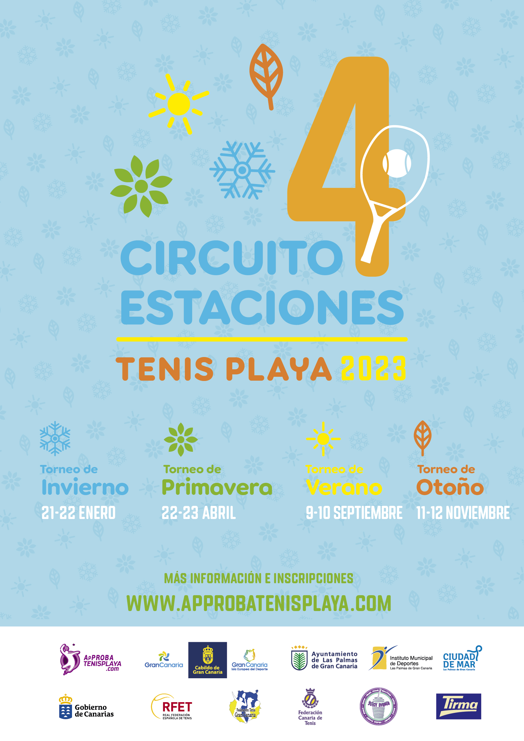 approba23_Circ4Estaciones23_cartel_v2 4 estaciones cartel