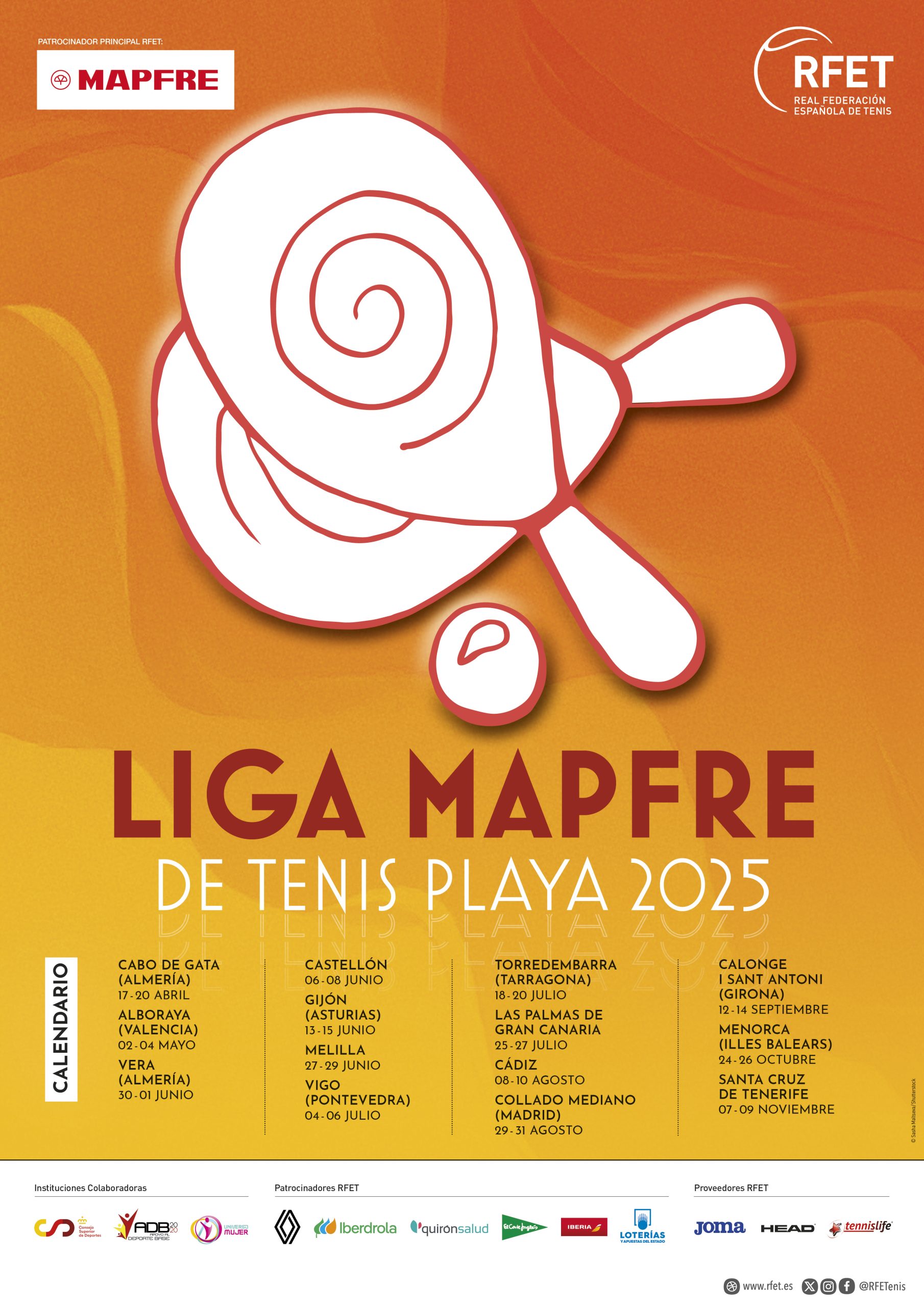 Liga MAPFRE de Tenis Playa 2025