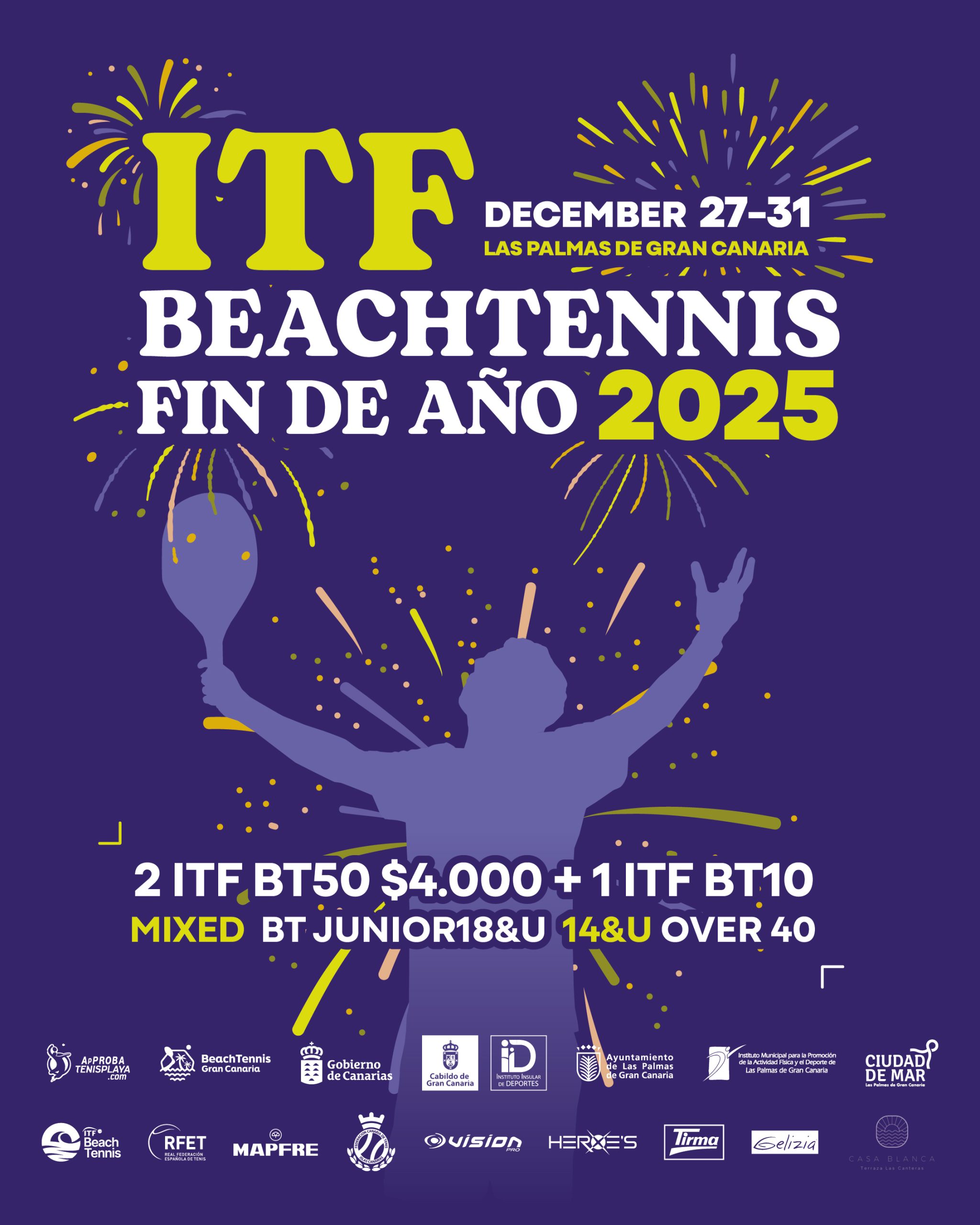 Cartel ITF Beachtennis Fin Año 2025